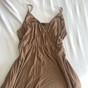 Brown dress